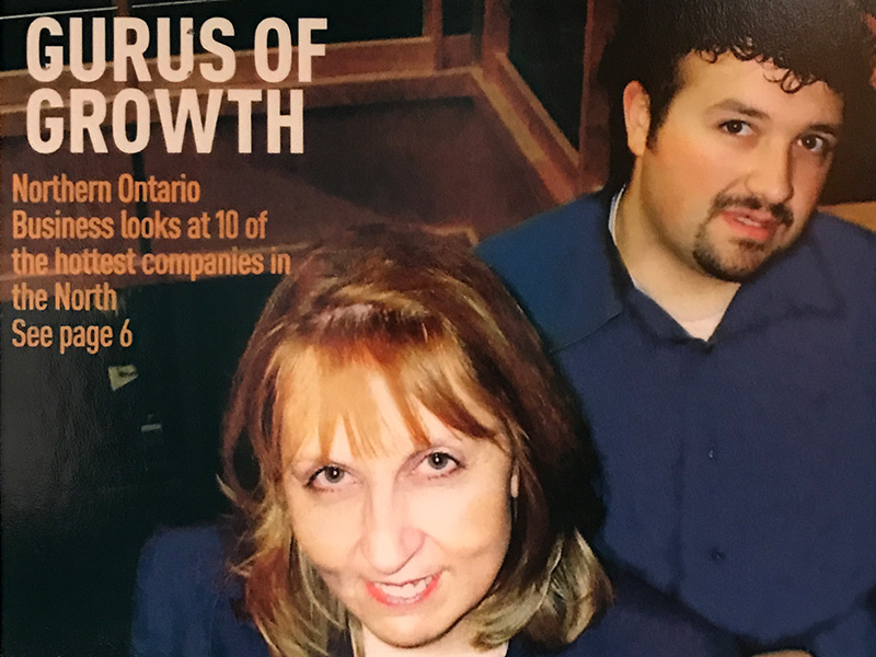 Irene and Joe in Northern Ontario Business magazine