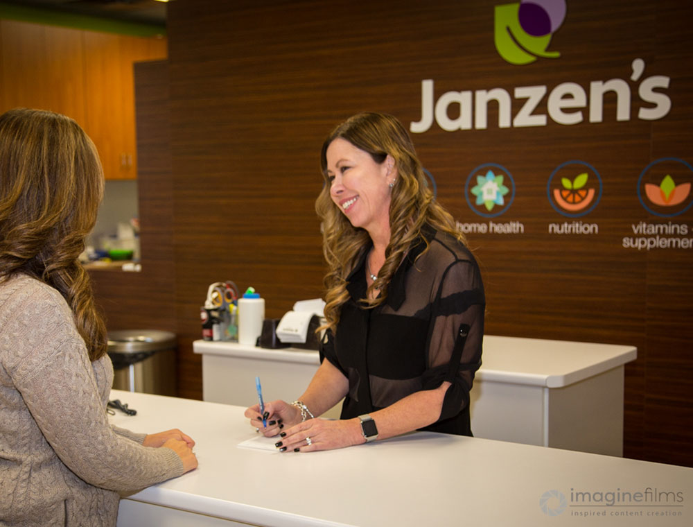 Janzen's Pharmacy interior design